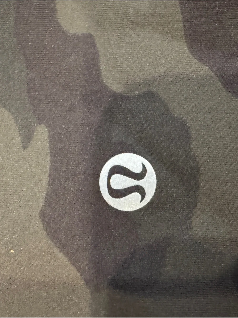 lululemon athletica Camo Leggings in Olive and Dark Green